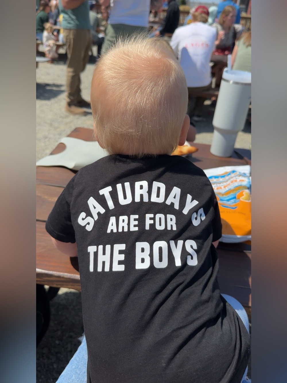 Saturdays Are For The Boys Tee
